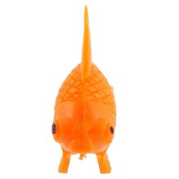 Aquarium Orange en plastique poisson rouge ornement Aquarium décoration 10 pcs270W