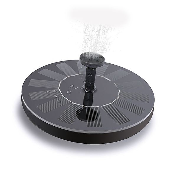 Aquarium Solaire Fontaine Pompe flottante Bain à oiseaux Pompe à eau Solaire Panneau solaire Kit de poissons d'extérieur Poêle Piscine Accueil Jardin Patio Décoration Y200922