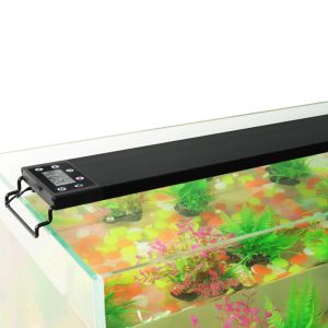 Aquariums 24/7 Aquarium Éclairage à spectre complet LED LED Decoration Pisc de décoration Plant Groissance Lampe de gradation 100V240V IP68 IP68 IP68 6090CM