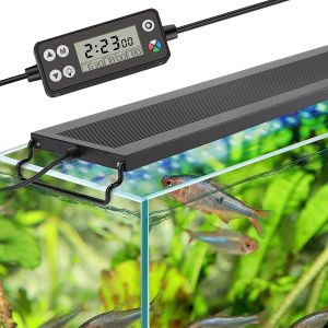 Aquaria 24/7 verlichting Aquarium licht zonsopgang Sunrise daglicht Moonlight Auto op off vissen tanklicht met timer verstelbare helderheid LED -lamp