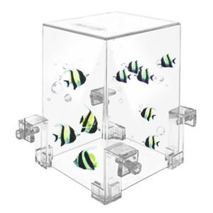 Aquariums Above Water Fish Tank Acrylic Vacuum Aquarium Inverted Transparent Negative Pressure Elevator 230620