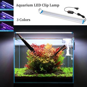 Aquariums Aquarium LED Light Super Slim Avanage Aquatique Plant Aquatique Éclair