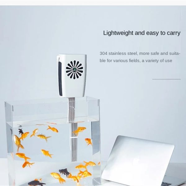 Aquariums Fishing Tod de refroidissement rapide Refroidisseur de refroidisseur de refroidisseur aquarium Hine Portable Smart Water Chiller Aquarium Accessoires