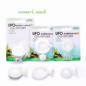 Aquaria istta keramische ufo CO2 diffuser l/m/s super atomizer vissen tank landschap CO2 levert dunne dunnere stop proliferatie