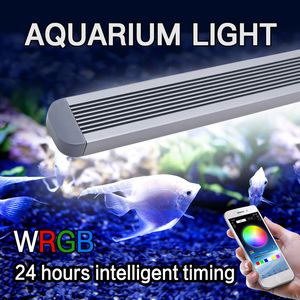 Aquariums éclairage plante aquatique lampe aquarium lumière aquarium led aquarium lumière led rvb lumière preuve de l'eau lumière 230617