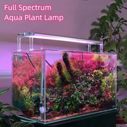 Iluminación de acuarios WEEK AQUA Serie M RGB LED Control de aplicación de acuario con temporizador de ciclo Lámpara de cultivo de plantas de hierba de agua 230704
