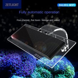 Aquariums zetlight za1201ai LED Light Coral pousse marin récif de récif blanc bleu aquarium fish