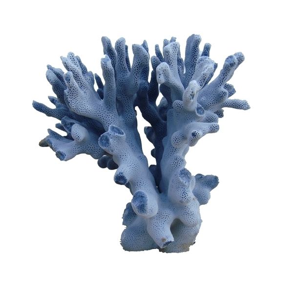 Aqumotic Natural Blue Coral Decor 1pc Rium Decoración Reef Sunshine Fish Water Tank Decoraciones Herramienta Y200917