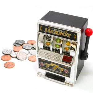 Aquotic Small Money Box Hidden Safes Game Machine 13,5 cm Trolley Mothable Piggy Bank Entertainment For Children 240510