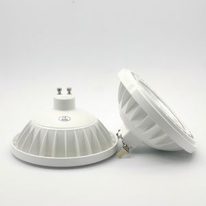 COB AR111 DIMBARE LED QR111 Embedded Down Lamp 10W / 15W GU10 / G53 LED ES111 Spotlight Lamp Hotels Verlichting AC85-265V / AC110V / AC220V / DC12V