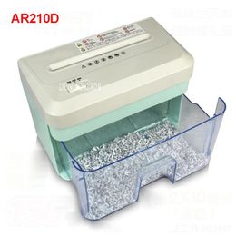 AR210D 21L Mini trituradora eléctrica tira de archivos Oficina hogar trituración de alta potencia 110220V trituradora de papel 156mm 240102