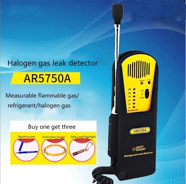 AR5750B/AR5750A détecteur de gaz halogène alarme Sf6 détecteur de fuite de gaz réfrigérant fréon soufre hexafluorure analyseur testeur de fuite compteur