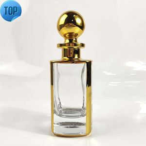 Arabische attar fles display gouden karaf fles glazen parfum voor oudh