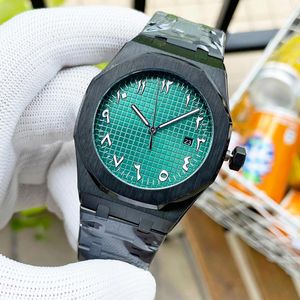 Herenhorloge met Arabische wijzerplaat Automatisch mechanisch Designer Horloges 41 mm Waterdicht Saffier Zakelijk polsbandje Montre de Luxe Cadeaus voor mannen