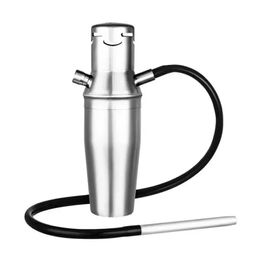 Hobelet arabe tasse de narguilé portable SHISHA HOCKAH ACIER ACHEUR AMOVABLE HOCKAH PRINCIPAGE CHARNALAGE CORCHEAU MOYAGE MOYAGE DANS LA VOITURE 240509