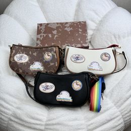 Arai bolso de diseño bolso bandolera para mujer bolso de bola de masa hervida cartera bolso de hombro casual bolso bandolera de cuero riñonera