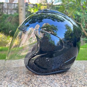 ARAI VZ-RAM casco de cara abierta negro brillante casco de motocicleta de Motocross de carreras todoterreno