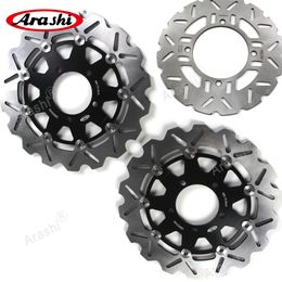 Arashi voor Kawasaki Z750R ABS 2011 2012 CNC Drijvende Achter Remschijf Disk Rotors Motorfiets Z 750 R Z750 750R 11 12