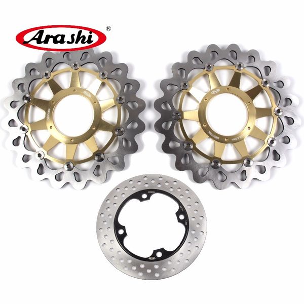 ARASHI 1 ensemble pour HONDA CBR1000RR SP 2014 2015 disque de frein avant arrière Rotor CBR1000RR CBR 1000 RR 2008 2009 2010 2011 2012-2015