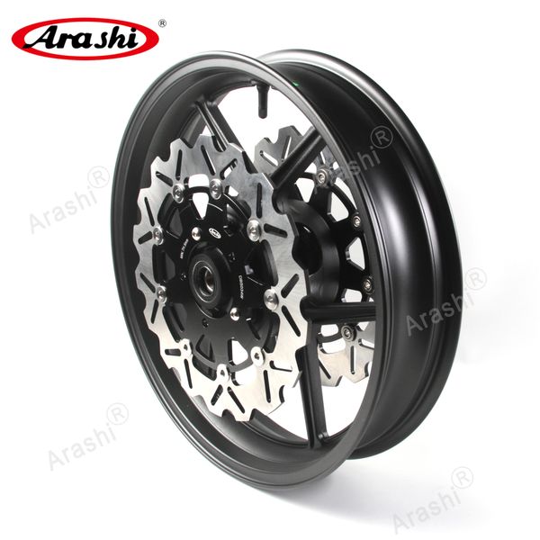 Arashi para Kawasaki Z750 2009-2012 Rotor de disco de disco de freno de la rueda delantera 2010 2011 ER-6N ER6N NINJA ZX-10R ZX10R Z 750