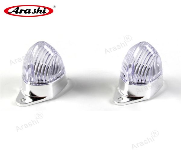 Arashi – couvercle de lentille de fumée transparente pour clignotant arrière, indicateur pour Kawasaki Ninja ZX10R 2004 2005, lampe de moto Case7641660