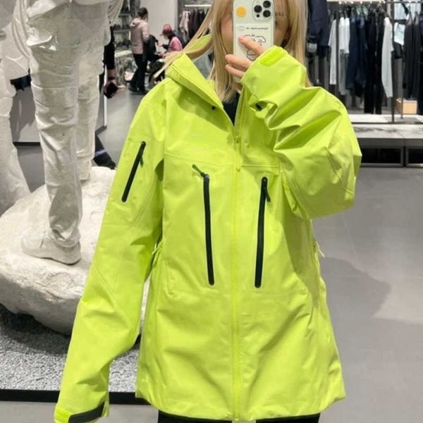 arc designer veste classique polyvalent fluorescent imperméable pull à capuche hommes femmes cardigan manteau vêtements de sport décontractés