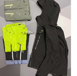 ARC Designer Jas Heren Windscherm Waterdichte jassen Arcterxy Plus Size Lichtgewicht Softshell Regenjas Puffer Capuchon Outdoor Hikin0120