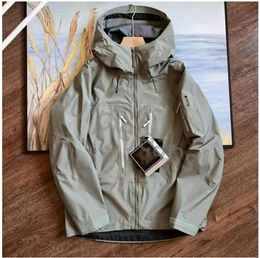 Arc Jacket Heren Designer Hoodie Tech Nylon Waterdichte Rits Arcterxies Jassen Hoge kwaliteit Lichtgewicht Windjack Outdoor Sport Herenjassen