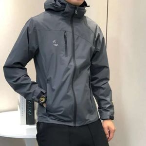 ARC Veste Mens Designer Sweat à capuche Tech Nylon Vestes à glissière imperméables de haute qualité Manteau léger Sports de plein air Hommes Manteaux 2023 266