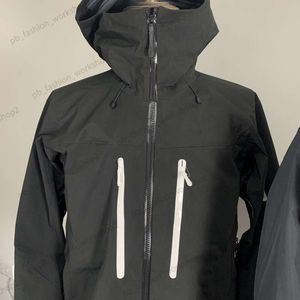 Arc Jacket Tech minimaliste fermeture éclair Arcterxy veste haute qualité léger coupe-vent vestes d'extérieur Gore-Texpro 580 584