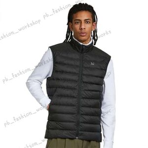 Arc Puffer Chalses Arcterxy Cerium Empacable Cachaca sin mangas de alta calidad Chaleco para hombre de invierno ropa exterior recortada Tibio 4 E1