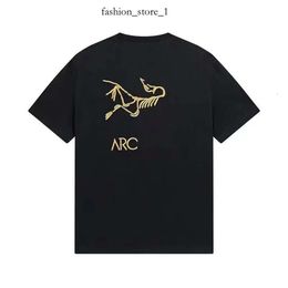 Arc Shirt Clothing Tees Edition 2023S veelzijdig modemerk klassieke kleurrijke print losse unisex cp heren ronde nek sport pullover shirts ontwerper boog jas 296