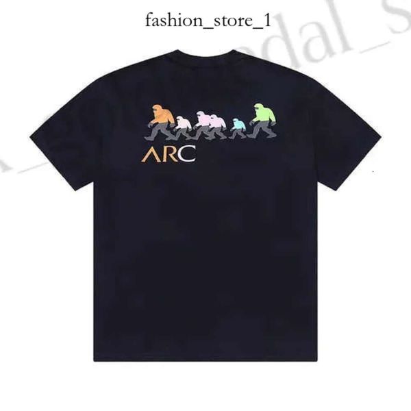 Arc Shirt Clothing Tees Edition 2023s Brand de mode polyvalent classique Impression colorée et Unisexe Bird Designer Shirt Mens Designer T-shirt 1 KC7A Veste à arc 482