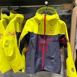 Arc Sport Windproof Jacket Alpha Sv Dragon Year Edition Limited Edition Vestes extérieures pour hommes et femmes