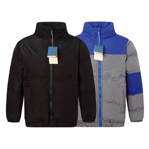 ARC SZ Bird Vestes pour hommes Manteaux rembourrés en coton à panneaux Betases à capuche Manteau chaud d'hiver Noir Gris Bleu Veste d'extérieur Femme Puffer Coupe-vent Coupe-vent ample