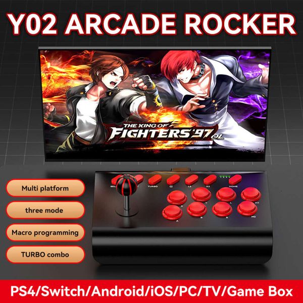 Arcade Game Joystick PS4 / PC / Switch / Computer PC Mobile Street 6 Iron 8 Fist Fighter Steam