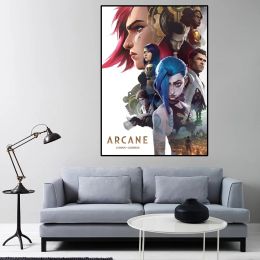 Arcane L-Lol Poster Home Room Decor Livingroom Slaapkamer Esthetische kunst Wall Painting Stickers