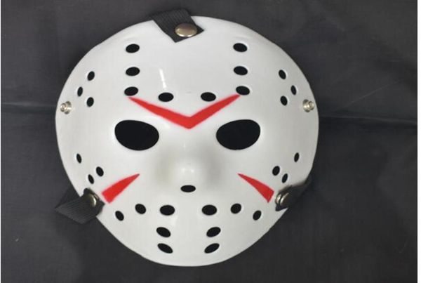 Máscara arcaica de Jason Máscara de asesino antiguo de cara completa Jason vs Friday The Prop Horror Hockey Disfraz de Halloween Mask4492842