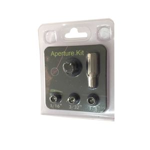 Tiro con arco Caza con capucha Peep Sight Kit de apertura de 45 grados Herramientas aptas para arco compuesto 3 colores