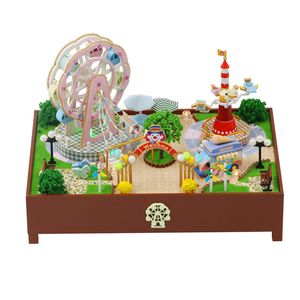 Architecture bricolage maison bricolage maison de poupée en bois poupées miniatures jouets pour enfants cadeau d'anniversaire 220829