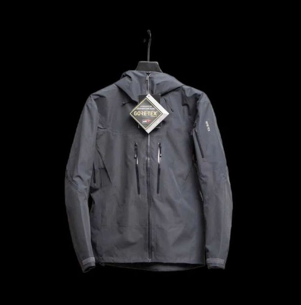 ARCS Veste imperméable extérieure à trois couches pour hommes Gore-Texpro SV Mâle Manteau de randonnée décontracté Vêtements Tidal Flow Arcterx Veste Stonees Island Jacket Cp Companys 726