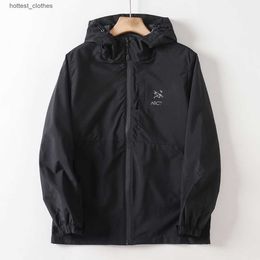 Arcterxy ARC chaqueta para hombre diseñador sudadera con capucha tecnología impermeable gore tex chaquetas con cremallera abrigo ligero de alta calidad deportes al aire libre hombres abrigos chaqueta de marca de aves R0L9