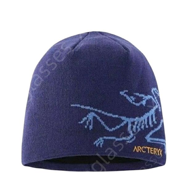 Arcterxy Chapeau Bonnet Top Qualité Designer Luxe Arc Nouvel Automne Et Hiver Tricoté Chapeau Hommes Et Femmes Sports De Plein Air Chapeau En Laine Hiver Oreille Protection Casquettes Chapeau D'équitation