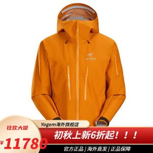 Arcterys Chaqueta Hardshell Beta Chaquetas Hombre Gtx A Prueba De Viento Sudadera Con Capucha Impermeable Alpha Sv Escalada Montañismo Abrigo De Carga Especial Al Aire Libre Transpirable Regalo Naranja W