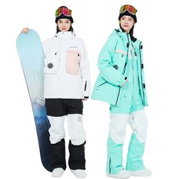 ARCTIC QUEEN Skipak voor dames en heren Winter SnowSuit Waterdicht Snowboarden Winddicht Warm houden Ski-jas en broek voor heren Set 231220