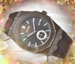 Are People merk grote wijzerplaat herenhorloges hoge kwaliteit relojes 42 mm automatisch uurwerk mode waterdicht quartz batterij uurwerk roestvrijstalen rubberen band horloge