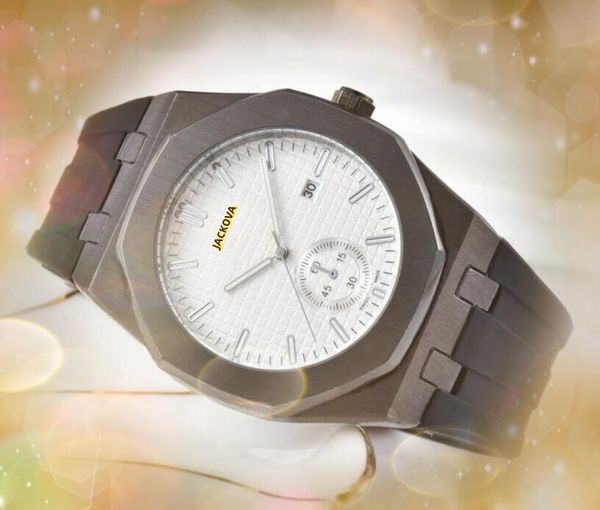 Are People Marque Hommes Montres Fonctionnelles à Quartz Batterie Super Lumineuse Horloge Montre en Acier Inoxydable Bande de Caoutchouc Verre Saphir Date Automatique Montre-Bracelet de Sport