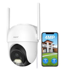 Arenti 4K 8MP Smart Wifi PTZ-camera 5x digitale zoom AI Menselijke detectie ONVIF Draadloze CCTV IP-camera Iptv-beveiliging