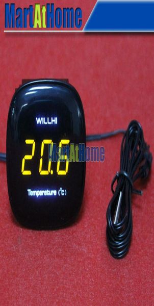 Argede Mbedded Electronic Digital LED Thermomètre 50110 Celsius DC 930V AC 110220V pour les réfrigérateurs d'aquarium aquaculture1093295