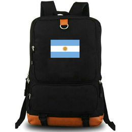 Argentinië rugzak ARG Country Flag dagrugzak Buenos Aires schooltas Nationale Banner Print rugzak Vrijetijdsschooltas Laptop dagrugzak